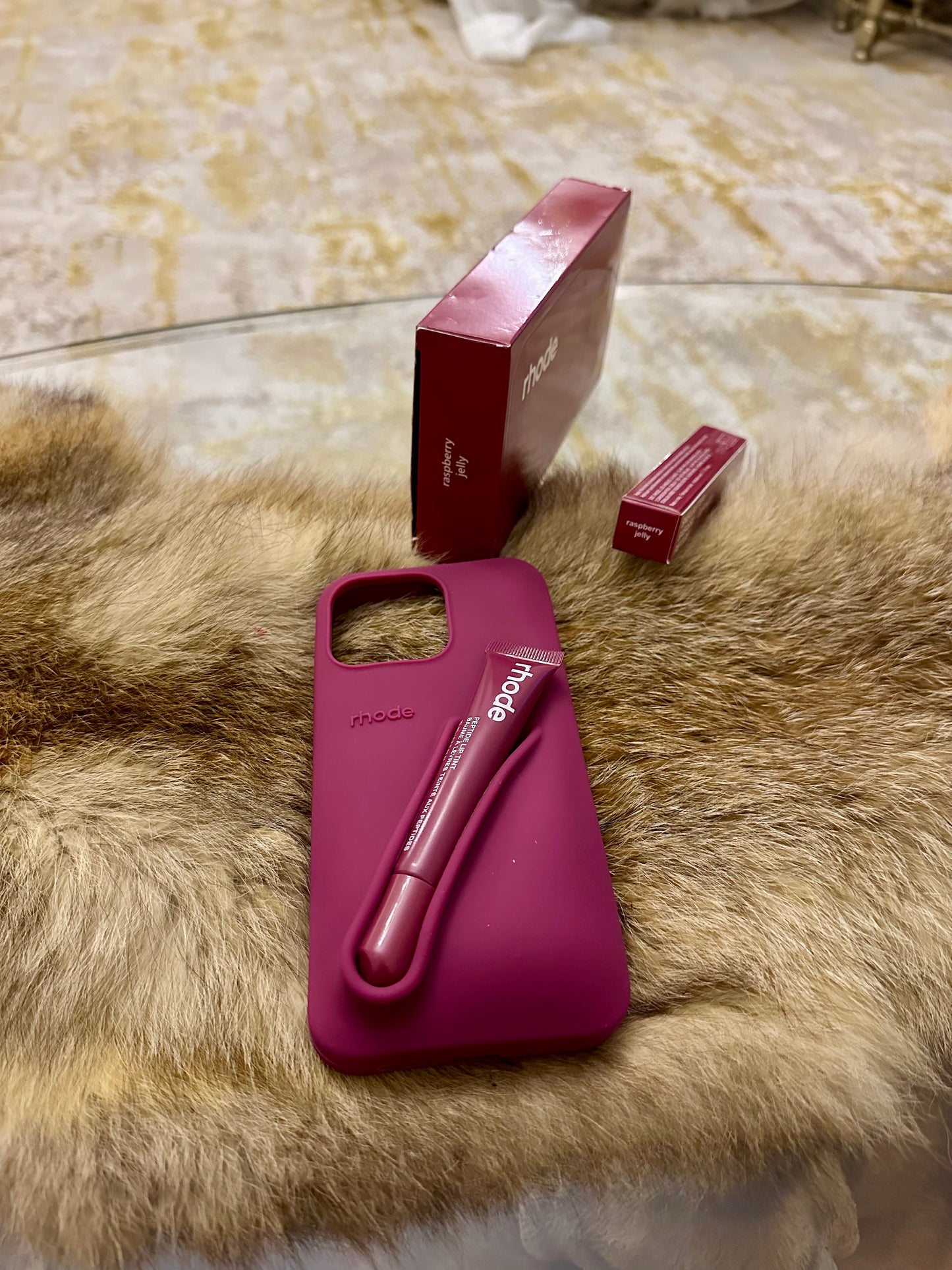 RHODE raspberry jelly & LIP TINT