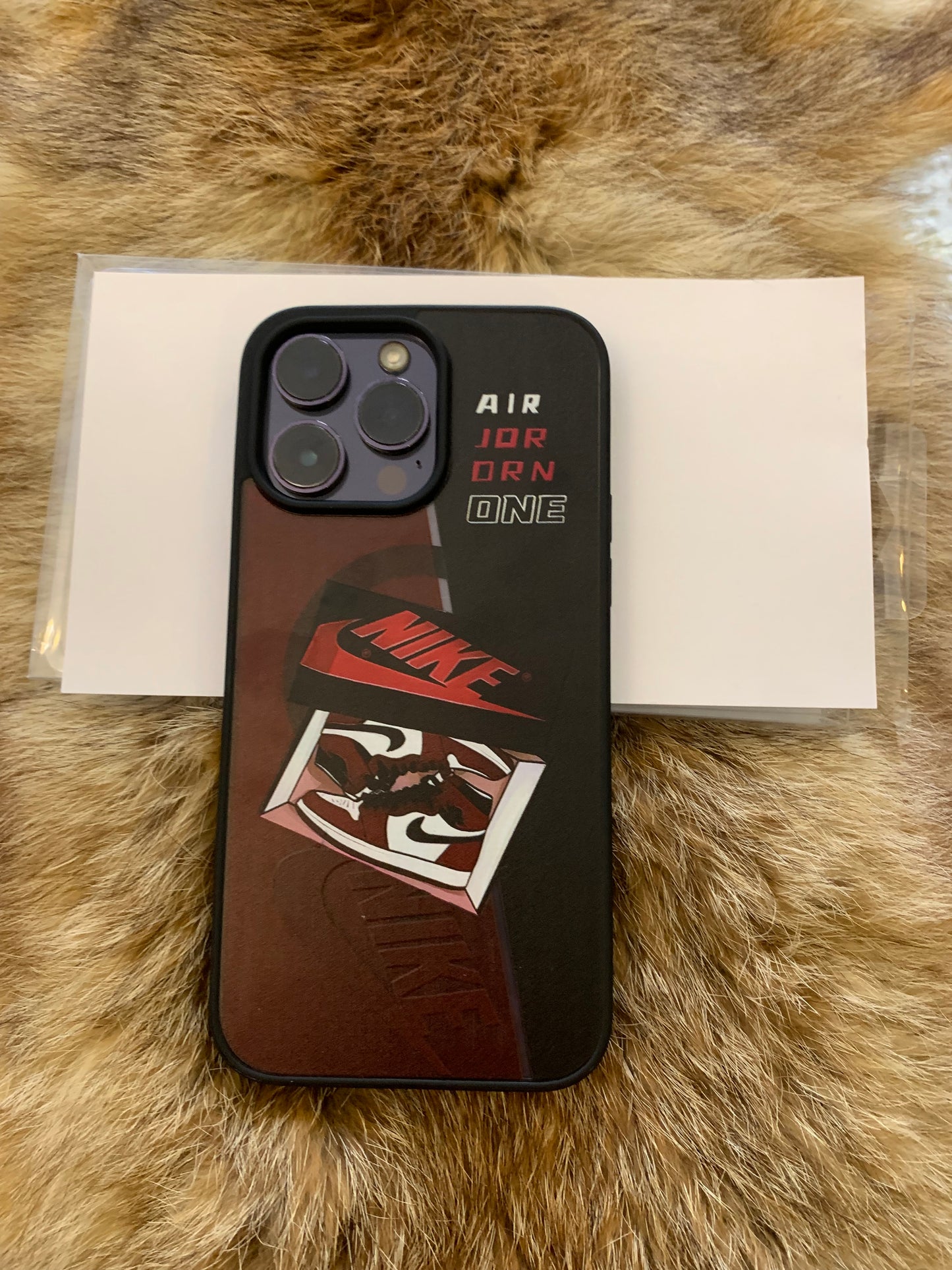 NIKE AIR JORDAN 1 RED&BLACK WIRLESS