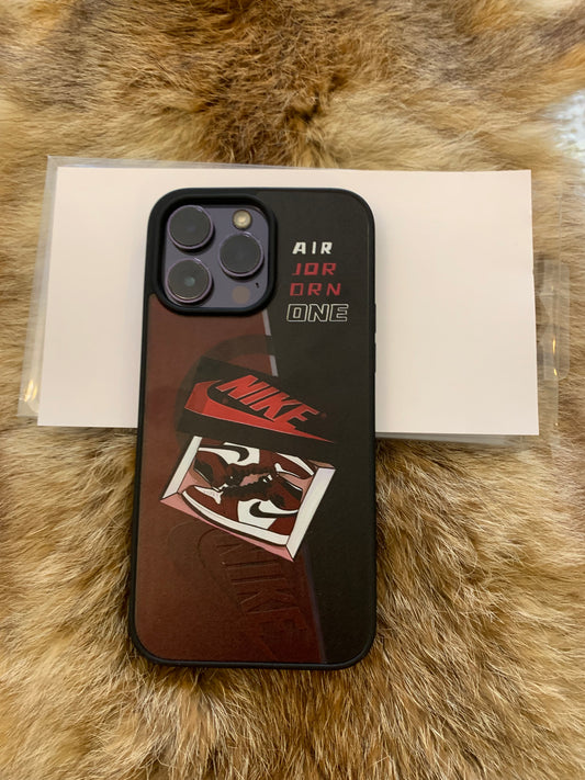 NIKE AIR JORDAN 1 RED&BLACK WIRLESS