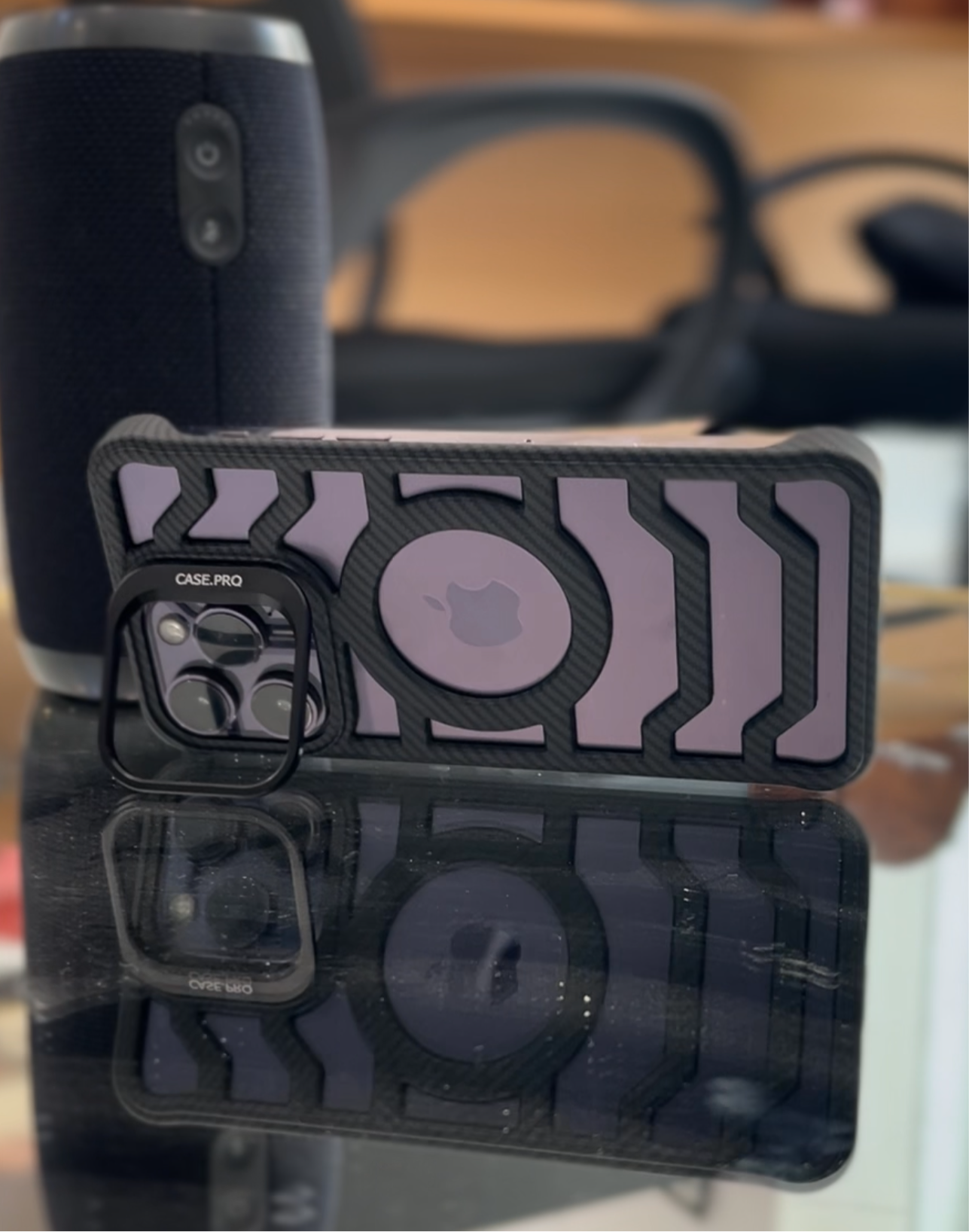 SIMPLE FULL BLACK FIBRE CARBON