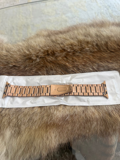 Bracelet en acier doré