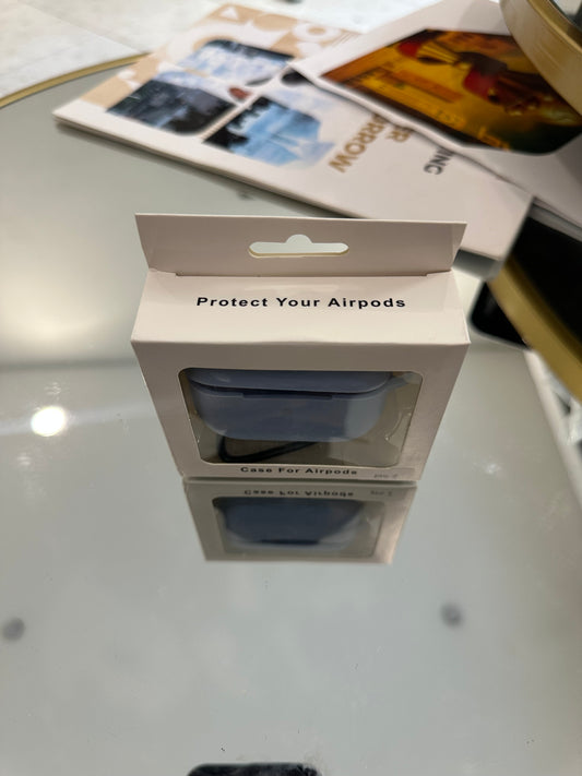 Case AIRPODS bleu