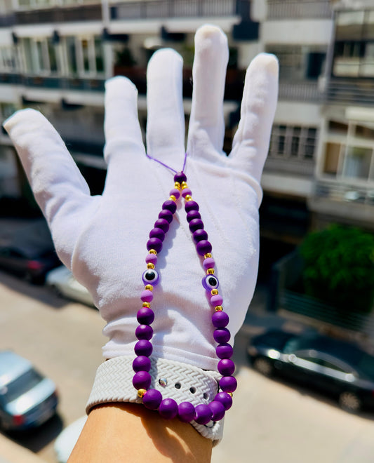 Collier mauve 🧿