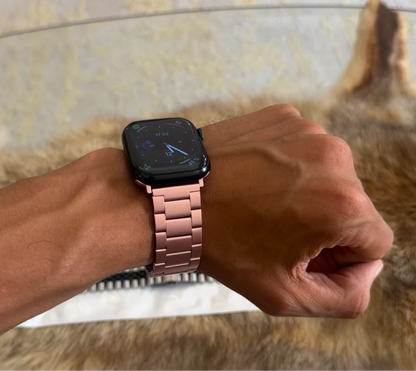 Bracelet en acier rose gold