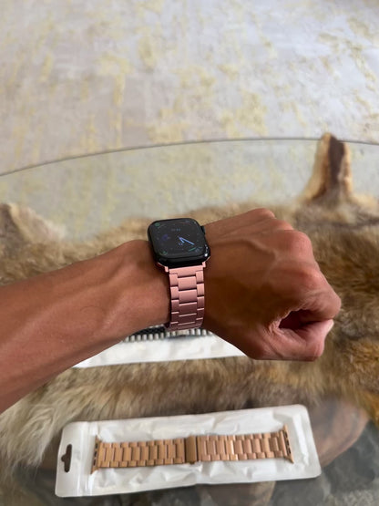 Bracelet en acier rose gold